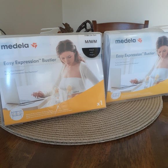 Medela Easy Expression Bustier Black, Medium...New - Picture 2 of 7